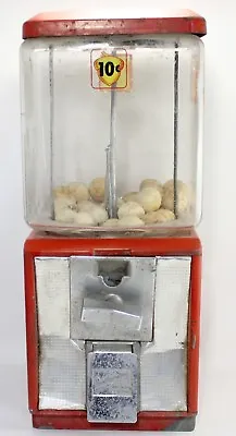  Northwestern Glass Globe 25 Cent Candy Peanut Gumball Vending Machine Vintage • $119.99