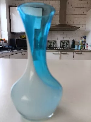 Art Glass Vase Coloured Empoli Style  • £4.95