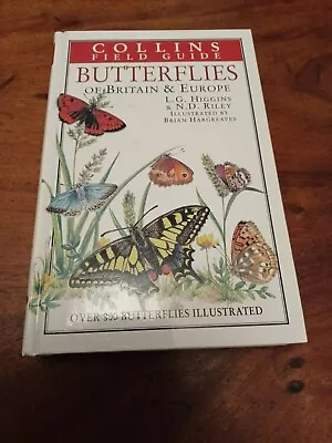 Collins Field Guide Butterflies Of Britain And Europe  1993 • £10