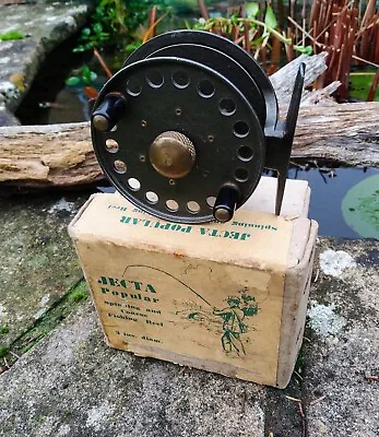 Grice & Young Jecta Popular  3  Spinning & Coarse Fishing Reel Boxed. SCARCE! • £65
