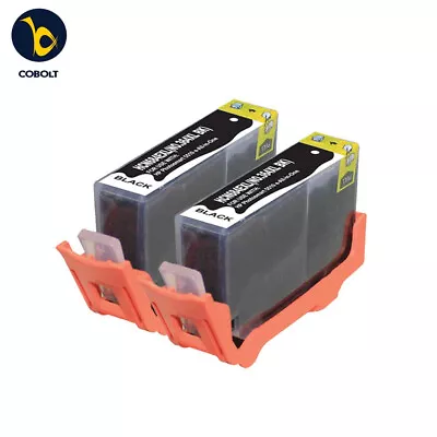 2 BLACK INK CARTRIDGE 364XL Fits For HP Photosmart 5510 5515 5520 5524 6510 • £5.19