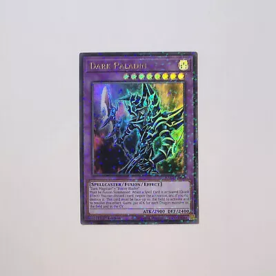 YuGiOh - Dark Paladin - Duel Terminal Ultra Rare - HAC1-EN018 - 1st Ed [NM] • $8.49