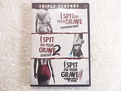 I Spit On Your Grave Triple Feature [2010 2 III: Vengeance] (DVD 2016 3-Disc) • $14.95