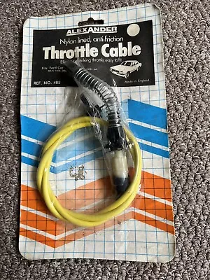 Ford Cortina Throttle Cable Alexander 485 Mk4 1.6 2.0 Pinto ￼ • £10