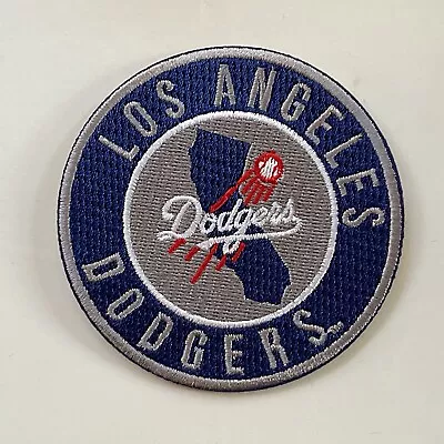 LOS ANGELES DODGERS Embroidered Iron On Patch 3” X 3” • $6.49
