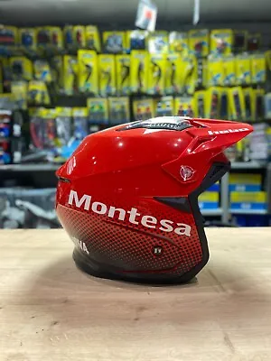 NEW HEBO ZONE 5 Montesa Classic RED Replica Trials Helmet Size X-Large 61-62CMS • $134.32