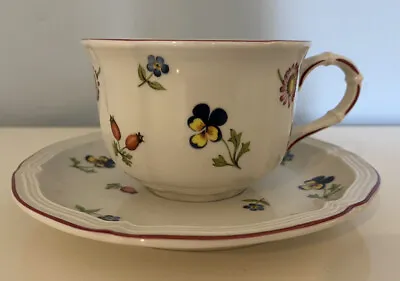 Villeroy & Boch Petite Fleur Tea Cup And Saucer Porcelain • $12.99