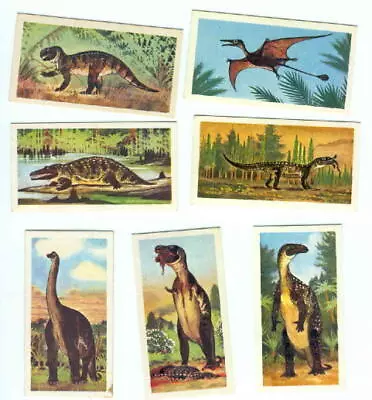 £1 • Buy Full Set - 1972 - Prehistoric Animals - Brooke Bond Tea