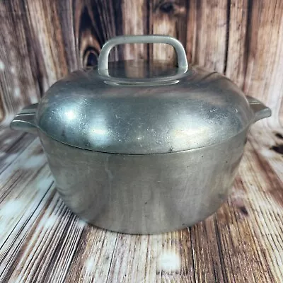 Vintage Wagner Ware Sidney O Magnalite 4248 M Dutch Oven Pan Pot With Lid • $49.99