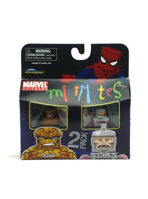 Marvel Minimates Thing & Doombot Series Wave 37 Fantastic Four 2-Pack New In Box • $13.45