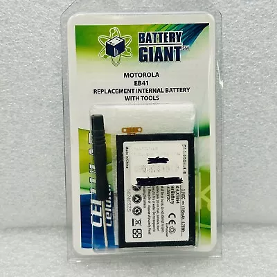 Battery For Motorola EB41 With Tools BLI-1201-1.8 • $15.99