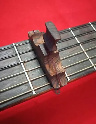 Cejilla Para Guitarra Madera De Zebrano • $32