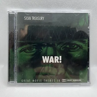 WAR! Silva Treasury CD Various War Movie Music PRAGUE PHILHARMONIC Morricone • $10