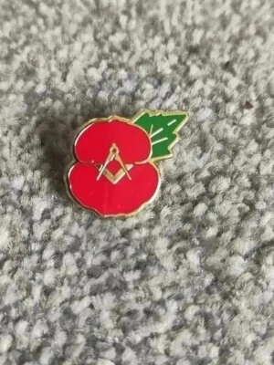 £2.99 • Buy Freemason UGLE Masonic Poppy Remembrance Day Poppy Badge.