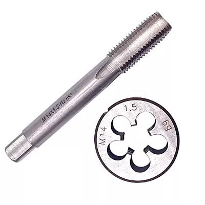 HSS M14x1.5mm Metric Thread Tap And Die Set Right Hand Thread By YoyotoolsSi... • $15.56