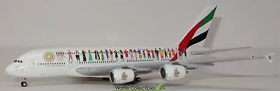 1:400 Gemini Jets Emirates A380-800 A6-EVB 81784 GJUAE1959 Airplane *LAST ONE!* • $48.95