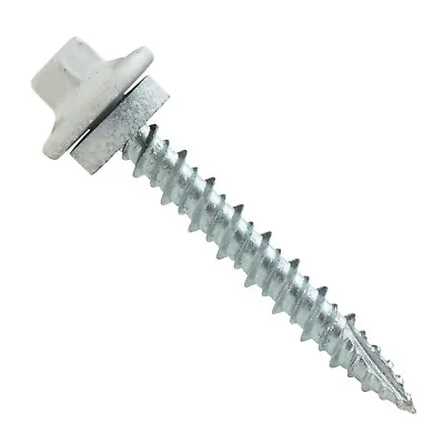 250pcs #10 ProCap Stainless Steel Cap Metal To Wood EPDM Washered Fasteners • $43