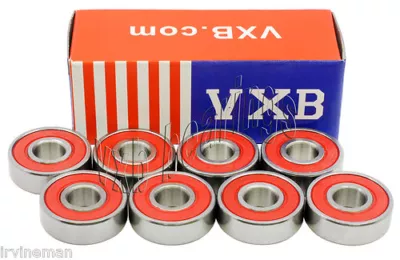 Pack/Set Of 8 Longboard/Skateboard Pro Ceramic Bearings • $54.04