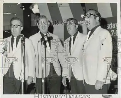 1970 Press Photo Members Of Four Statesmen Band To Perform At Prudential Center • $19.99