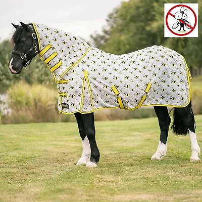 £49.99 • Buy Small Pony Fly Rug By HY BATTLES  StormX Original Fly Combo In 4'0 - Only 2 Left