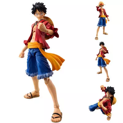 One Piece Monkey D. Luffy Action Figure Toys PVC Figures Collectible Anime Model • £21.59