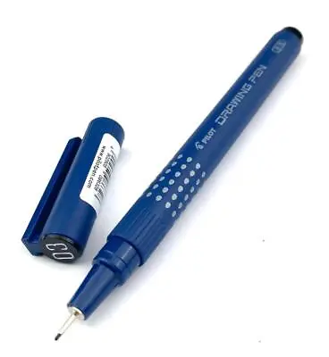 £26.99 • Buy Pilot DR Drawing Pen - Pigment Ink Fineliner Marker - Black Ink - 01/02/03/05/08