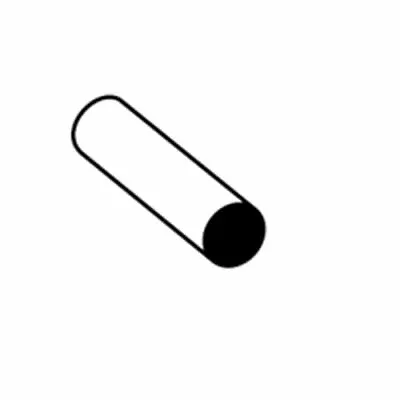 Plastruct Styrene Round Rods Various Diameters From 0.3mm - 6.4mm X 250mm Long • £6.99
