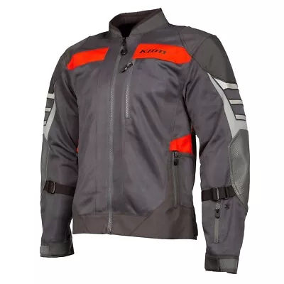 KLIM Sample Induction Pro Street Motorcycle Jacket - Men's Large-Asphalt/Redrock • $299.99