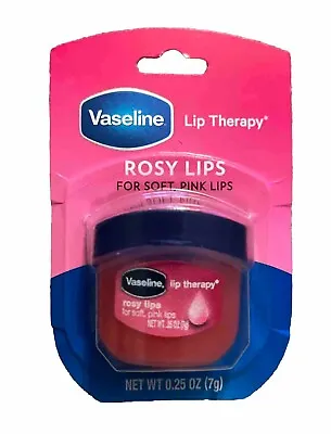 Vaseline Lip Therapy - Rosy Lips ~ 0.25oz Travel Size New • $7.89