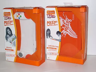 Oregon Scientific Xplore Meep Joystick & Game Pro Case NEW NOS • $14.99