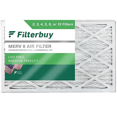 Filterbuy 20x30x1 Pleated Air Filters Replacement For HVAC AC Furnace (MERV 8) • $89.88