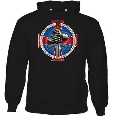 Mens St Georges Day Hoodie England Flag Union Jack Football Rugby English Top • £24.49