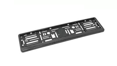 For Mitsubishi European Size Real Carbon Fiber License Plate Frame Holder • $89.99