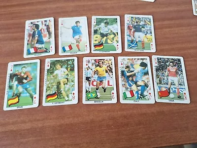 Dandy Gum 1986. Football.  9 Diamond Playing Cards  VG. • £7.50