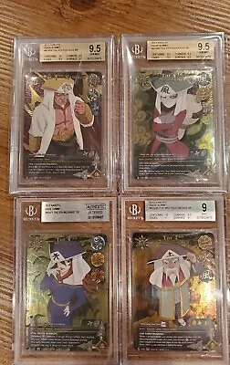 Naruto CCG 5th Kazekage 3rd Raikage 3rd Tsuchikage 5th Mizukage BGS!!! • $1199.99