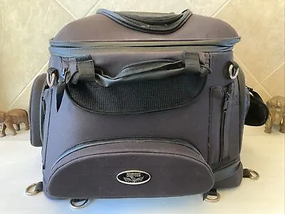 Milwaukee Leather Pet Carrier Textile Traveling Case Bag Motorcycle Sissy Bar • $84.99