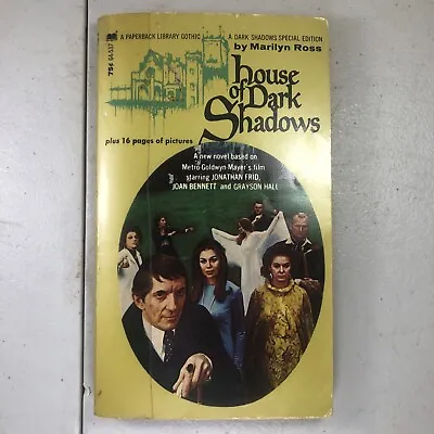 House Of Dark Shadows Marilyn Ross Special Edition (1970) 1st Vintage Horror PB • $49.99