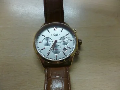 Mens Large Rotary Chronograph Watch • £14.99