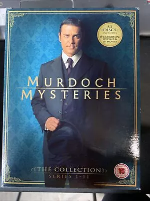 Murdoch Mysteries - The Collection Seasons 1-11 - Complete (DVD 2018) • £69.99