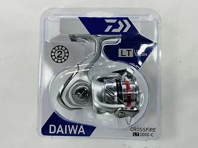 New! Daiwa Crossfire Spinning Fishing Reel LT3000-C Light Touch • $29.99