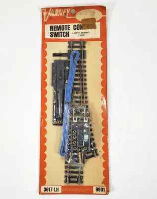 HO Scale Left Hand Remote Control Switch Train Track Varney New Old Stock 9901 • $20