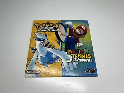 Pokemon Gold & Silver Mario Tennis Internet Media Browser Disc -VERY RARE • £38.60