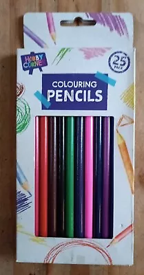 Hobby Corner Colouring Pencils 25 Pack • £3