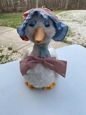 Worlds Of Wonder Talking Mother Goose 1986 AS-IS White Goose/colorful Bonnet • $40