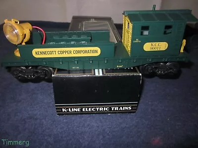 K-Line K6900-M001 Kennecott Copper Corporation Caboose W/Searchlight NEW • $29.99