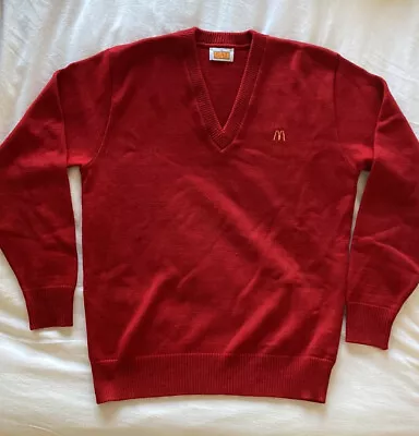 Vintage McDonald’s V-Neck Sweater • $75