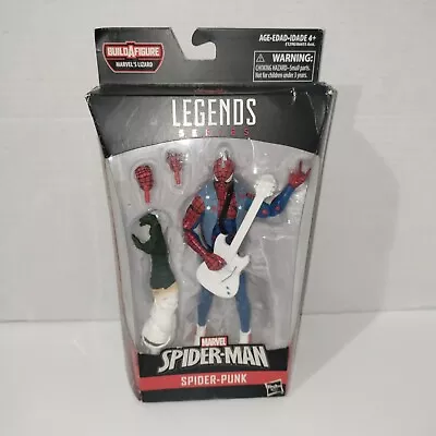 Hasbro Marvel Legends Spider-Man Series Build Lizard 6  Figure Spider-Punk • $37