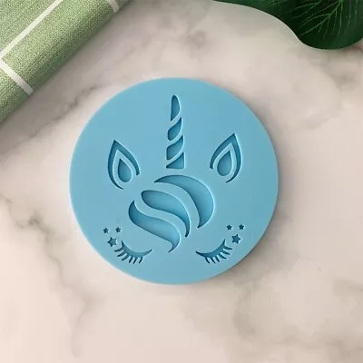 $9.95 • Buy New Tx  Unicorns Face  Fondant Embosser Stamp/ Press (1)