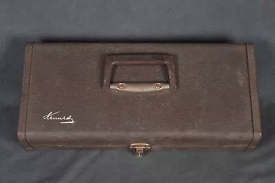 Vintage Kennedy L-16-627828 Brown Wrinkle Finish Hand Carried Tool Box • $89.95