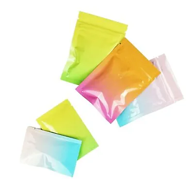 Heat Seal Foil Packaging Bags Empty Flat Bags For Creams And Lotions Single Use • $5.99